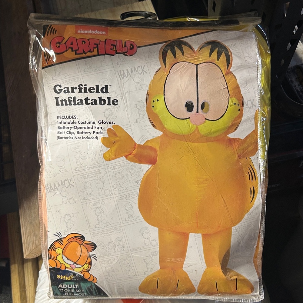 Adult Garfield Inflatable Costume (Nickelodeon)